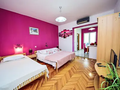 Krevet ili kreveti u jedinici u objektu Apartment Dajak-3 by Interhome