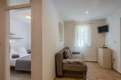 Krevet ili kreveti u jedinici u objektu House Oliva with private pool and large garden