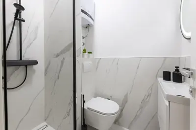 Kupaonica u objektu Nala Luxury Apartment