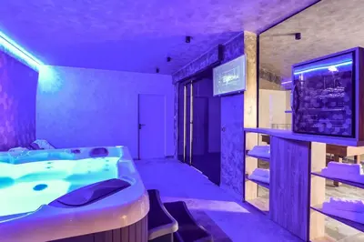 Krevet ili kreveti u jedinici u objektu Exclusive Villa Holiday