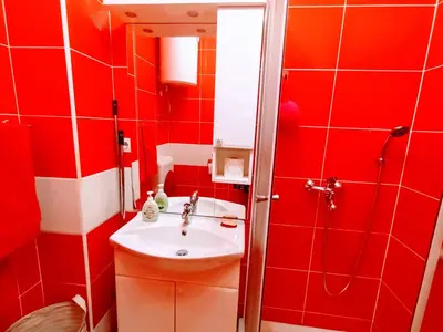 Kupaonica u objektu Apartman Fanita