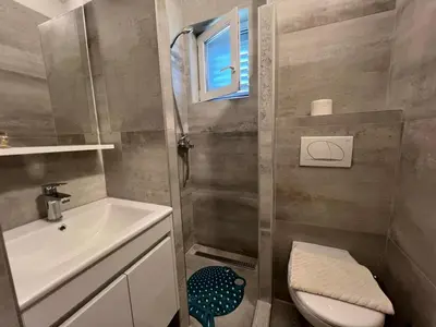 Kupaonica u objektu Villa Lana