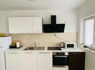 Kuhinja ili čajna kuhinja u objektu Villa Brazza