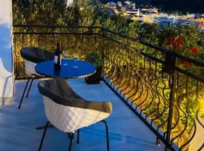 Balkon ili terasa u objektu Villa Brazza