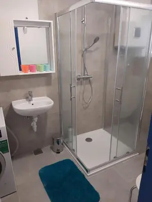 Kupaonica u objektu Apartman Lukić