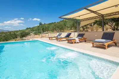 Tlocrt objekta Olive paradise-heated pool- romantic getaway for 2