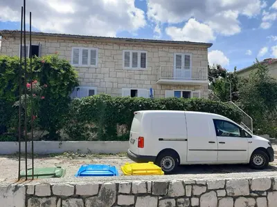 Tlocrt objekta Apartments with parking space Supetar, Brac - 23372