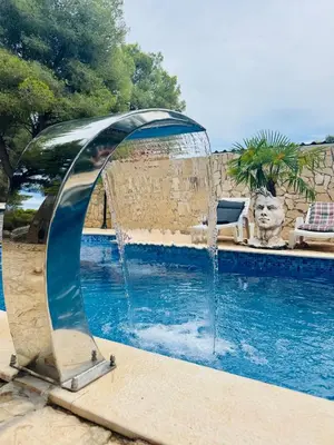Bazen u objektu Villa Paradisio Ruheoase - Pool - Klima - Küche - Parken ili u blizini