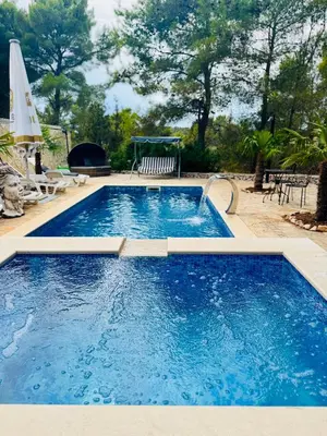 Bazen u objektu Villa Paradisio Ruheoase - Pool - Klima - Küche - Parken ili u blizini