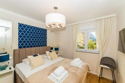 Krevet ili kreveti u jedinici u objektu Luxury Apartments Belissima