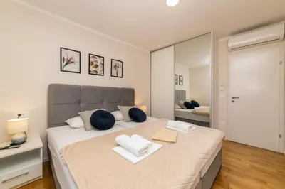 Krevet ili kreveti u jedinici u objektu Luxury Apartments Belissima