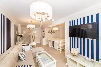 TV i/ili zabavni centar u objektu Luxury Apartments Belissima