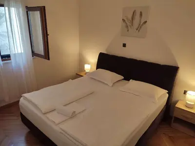 Krevet ili kreveti u jedinici u objektu Apartments with parking space Dugi Rat, Omis - 23115