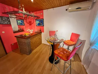 Kuhinja ili čajna kuhinja u objektu Apartment Mea