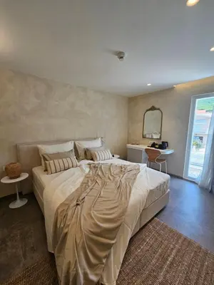 Krevet ili kreveti u jedinici u objektu Hotel Aria