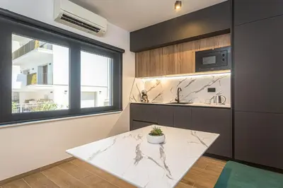 Kuhinja ili čajna kuhinja u objektu Apartments Ivan
