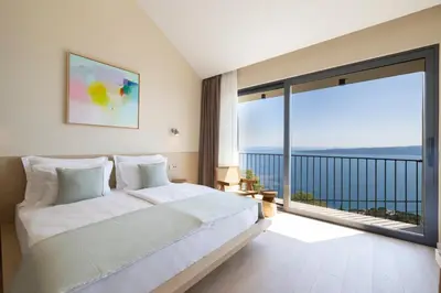 Krevet ili kreveti u jedinici u objektu Holiday Home Poeta Brela