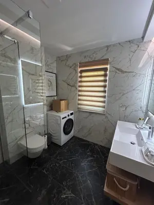 Kupaonica u objektu Delfa Luxe Suite-Sustainable Luxury & EV Station