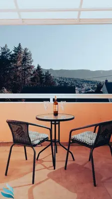 Pogled na planine ili pogled na planine iz apartmana