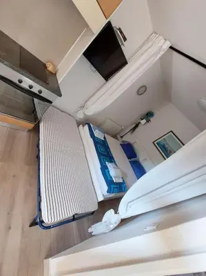 Krevet ili kreveti u jedinici u objektu Apartman-Cottage Grgec