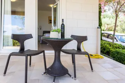 Tlocrt objekta Apartments in Podstire - Insel Brac 42460