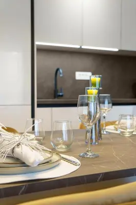 Kuhinja ili čajna kuhinja u objektu Villa BILA - Apartment Mari