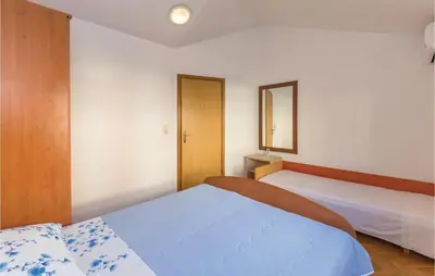 Krevet ili kreveti u jedinici u objektu Apartment Makarska Liii