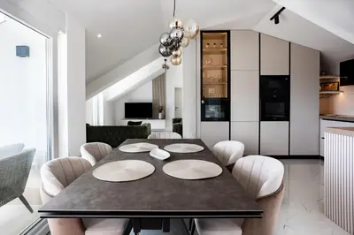 Kuhinja ili čajna kuhinja u objektu Sea view APARTMENT PEPE