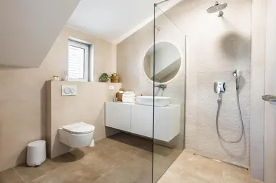 Kupaonica u objektu Sea view APARTMENT PEPE