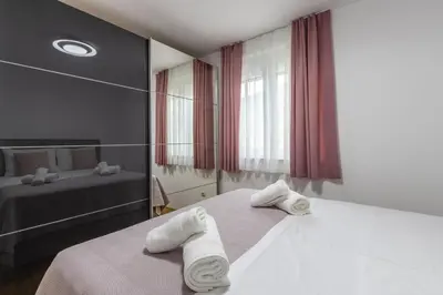 Krevet ili kreveti u jedinici u objektu Apartment Petar