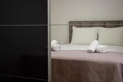 Krevet ili kreveti u jedinici u objektu Apartment Petar