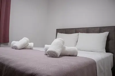 Krevet ili kreveti u jedinici u objektu Apartment Petar