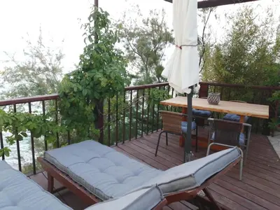 Balkon ili terasa u objektu The Beach House Croatia