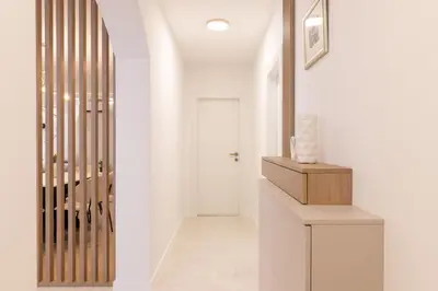 Tlocrt objekta Apartment Avorio, Postira Brač