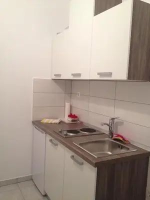 Kuhinja ili čajna kuhinja u objektu Guesthouse Mala Luce Stobreč