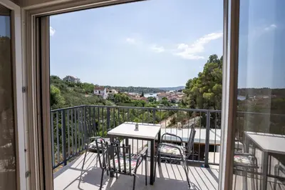 Balkon ili terasa u objektu Villa Lucija