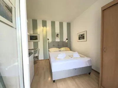Krevet ili kreveti u jedinici u objektu Bol Bliss Apartments