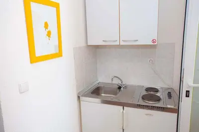 Kuhinja ili čajna kuhinja u objektu Apartments Jarak near beach