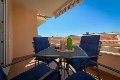 Balkon ili terasa u objektu Dalma Apartment Makarska