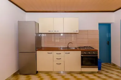 Kuhinja ili čajna kuhinja u objektu Apartments Nedeljko