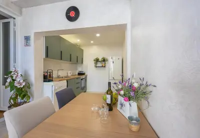 Kuhinja ili čajna kuhinja u objektu Apartman Fontana