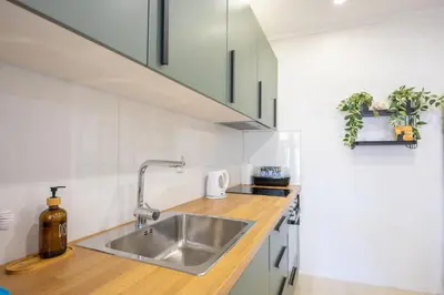 Kuhinja ili čajna kuhinja u objektu Apartman Fontana