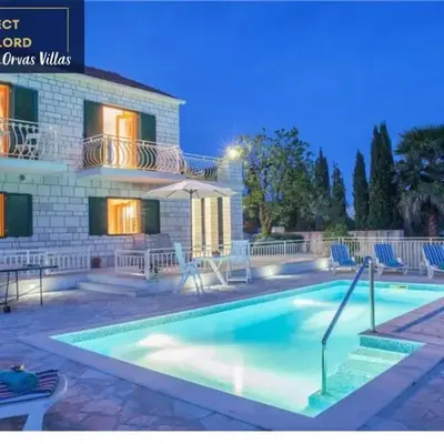 Villa Vjeka Cozy Family Retreat with Heated Pool