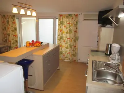 Kuhinja ili čajna kuhinja u objektu Guest House Villa Daniel