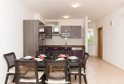Kuhinja ili čajna kuhinja u objektu Apartments Barbara Sutivan