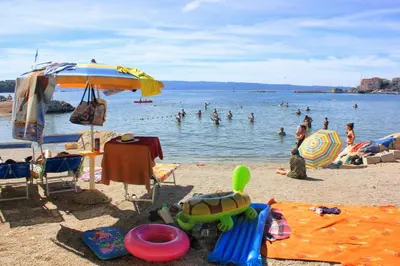 Tlocrt objekta Apartments with a parking space Stobrec, Split - 23476