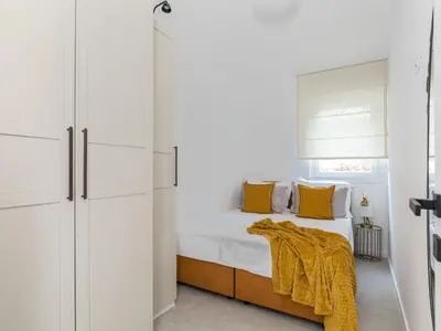 Krevet ili kreveti u jedinici u objektu Apartment in Split near the Adriatic Coast