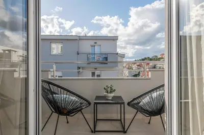 Balkon ili terasa u objektu Apartman Sea