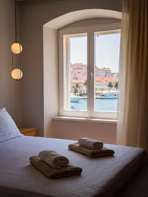 Krevet ili kreveti u jedinici u objektu Topaz Rooms