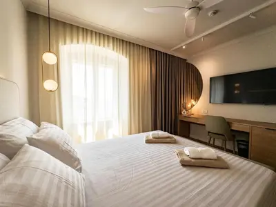 Krevet ili kreveti u jedinici u objektu Topaz Rooms